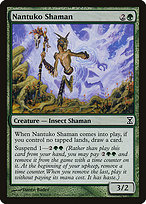 Magic the Gathering Card - Nantuko Shaman - MTG Circle