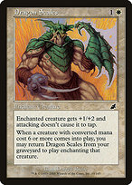 Magic the Gathering Card - Dragon Scales - MTG Circle