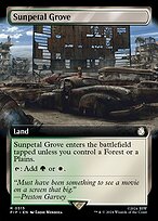 Magic the Gathering Card - Sunpetal Grove - MTG Circle