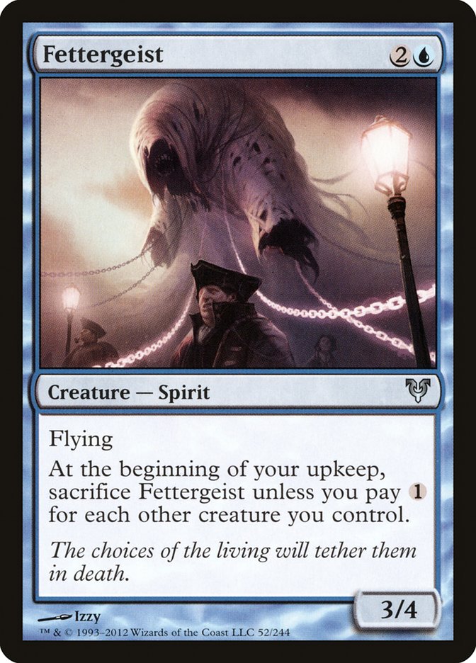 Magic the Gathering Card - Fettergeist - MTG Circle