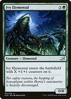 Magic the Gathering Card - Ivy Elemental - MTG Circle