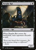 Magic the Gathering Card - Burglar Rat - MTG Circle