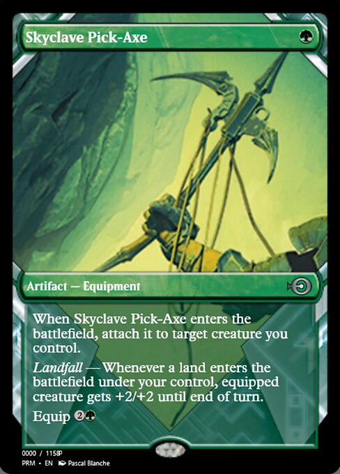 Magic the Gathering Card - Skyclave Pick-Axe - MTG Circle