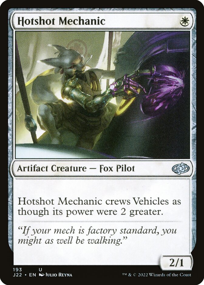 Magic the Gathering Card - Hotshot Mechanic - MTG Circle