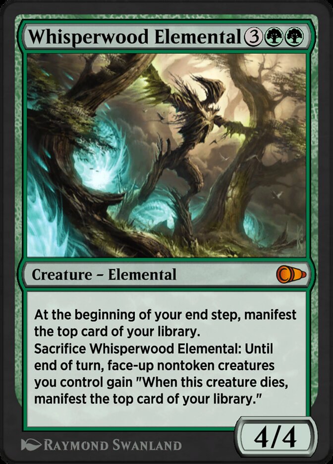 Magic the Gathering Card - Whisperwood Elemental - MTG Circle