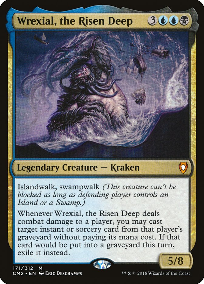 Magic the Gathering Card - Wrexial, the Risen Deep - MTG Circle