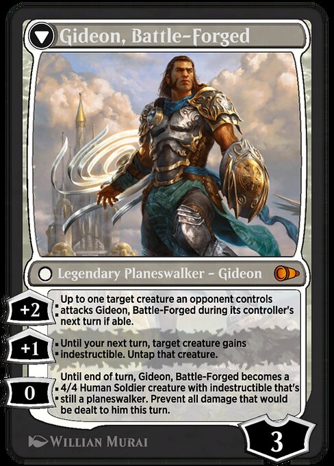 Magic the Gathering Card - Gideon, Battle-Forged - MTG Circle