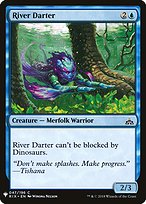 Magic the Gathering Card - River Darter - MTG Circle