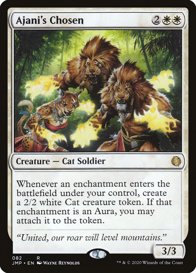 Magic the Gathering Card - Ajani's Chosen - MTG Circle