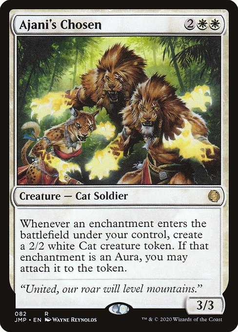 Magic the Gathering Card - Ajani's Chosen - MTG Circle