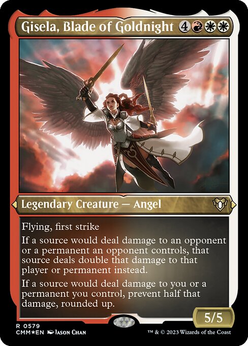 Magic the Gathering Card - Gisela, Blade of Goldnight - MTG Circle