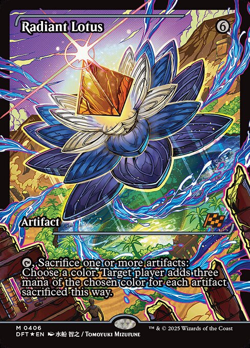 Magic the Gathering Card - Radiant Lotus - MTG Circle