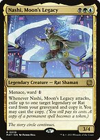 Magic the Gathering Card - Nashi, Moon's Legacy - MTG Circle