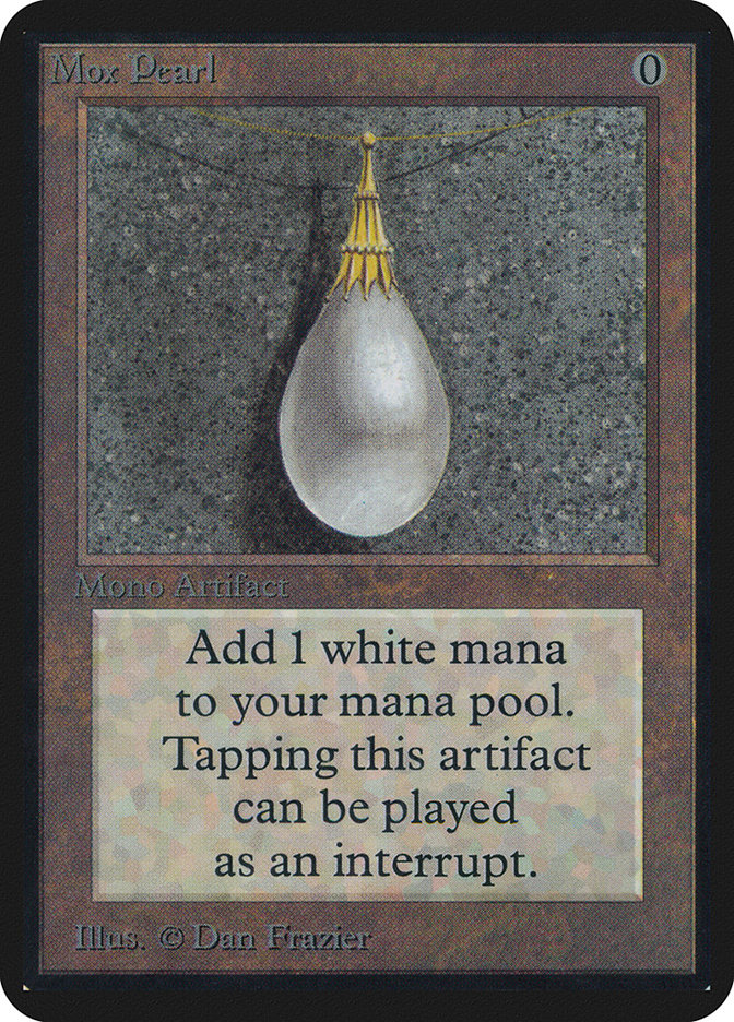 Magic the Gathering Card - Mox Pearl - MTG Circle