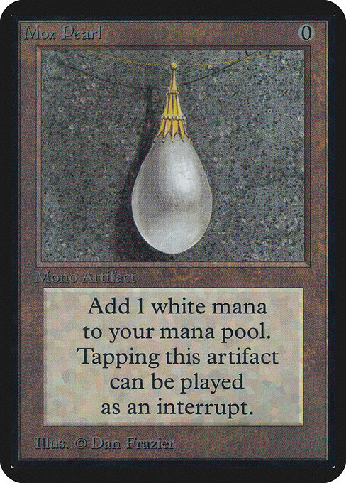 Magic the Gathering Card - Mox Pearl - MTG Circle