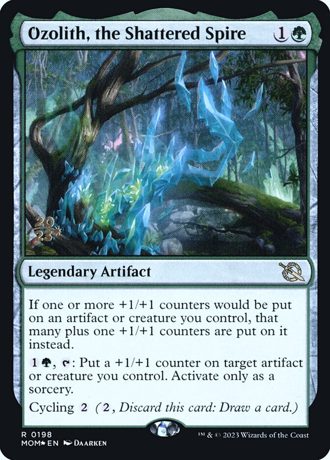 Magic the Gathering Card - Ozolith, the Shattered Spire - MTG Circle