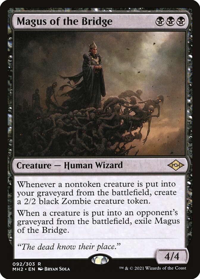 Magic the Gathering Card - Magus of the Bridge - MTG Circle