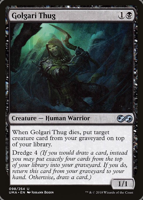 Magic the Gathering Card - Golgari Thug - MTG Circle