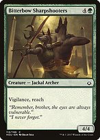 Magic the Gathering Card - Bitterbow Sharpshooters - MTG Circle