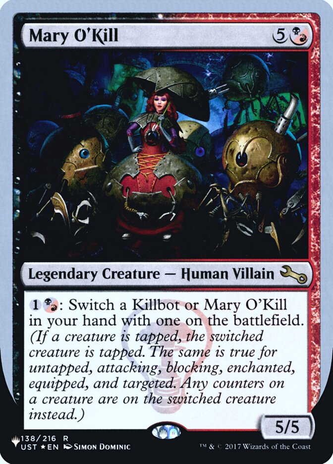 Magic the Gathering Card - Mary O'Kill - MTG Circle