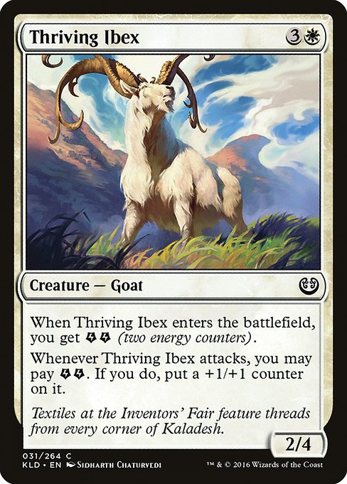 Magic the Gathering Card - Thriving Ibex - MTG Circle
