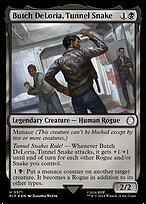 Magic the Gathering Card - Butch DeLoria, Tunnel Snake - MTG Circle