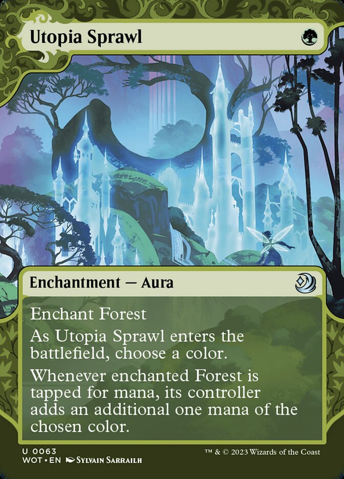 Magic the Gathering Card - Utopia Sprawl - MTG Circle