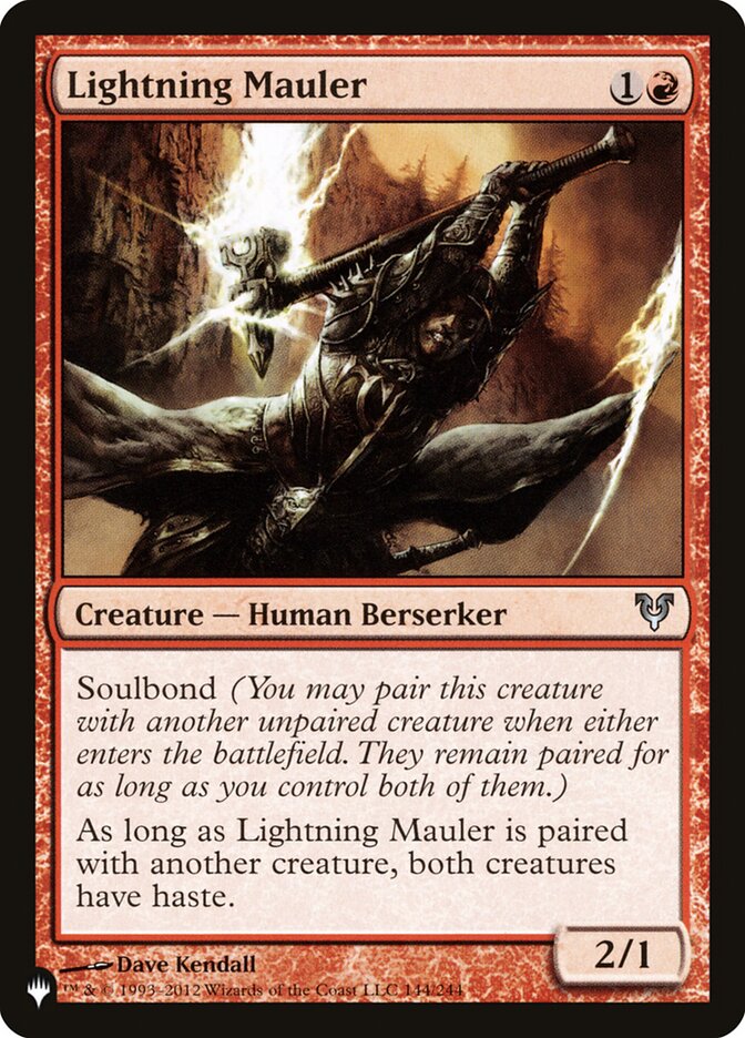 Magic the Gathering Card - Lightning Mauler - MTG Circle