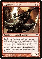 Magic the Gathering Card - Lightning Mauler - MTG Circle
