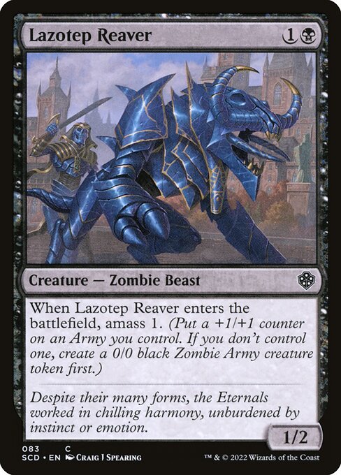 Magic the Gathering Card - Lazotep Reaver - MTG Circle
