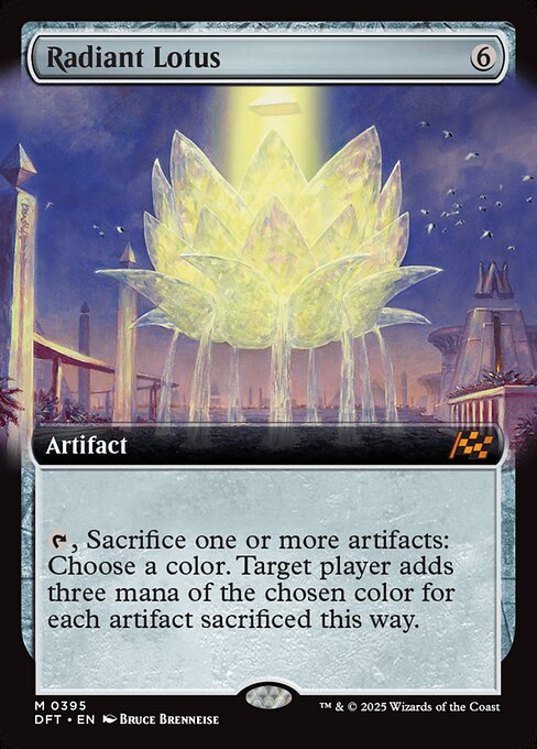 Magic the Gathering Card - Radiant Lotus - MTG Circle