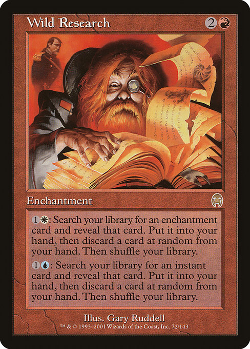 Magic the Gathering Card - Wild Research - MTG Circle