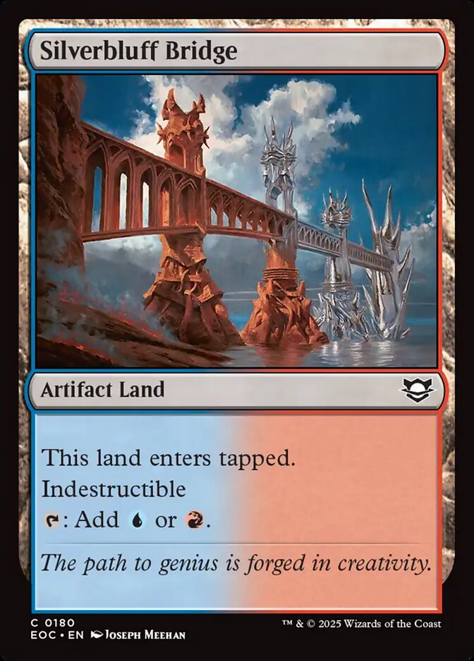 Magic the Gathering Card - Silverbluff Bridge - MTG Circle