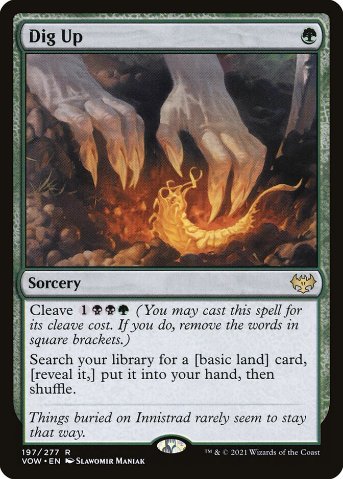 Magic the Gathering Card - Dig Up - MTG Circle