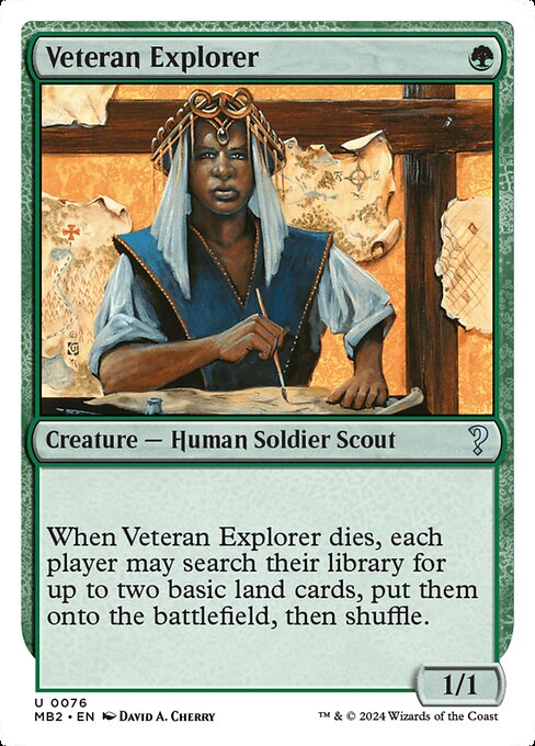 Magic the Gathering Card - Veteran Explorer - MTG Circle