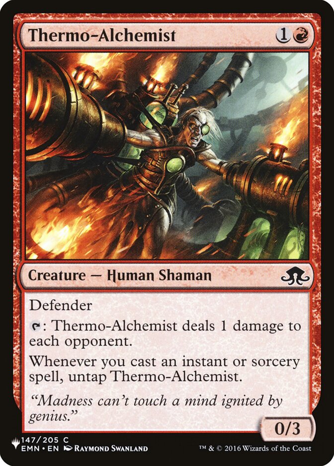 Magic the Gathering Card - Thermo-Alchemist - MTG Circle