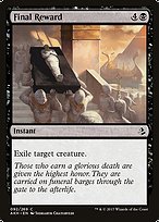 Magic the Gathering Card - Final Reward - MTG Circle