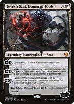Magic the Gathering Card - Tevesh Szat, Doom of Fools - MTG Circle