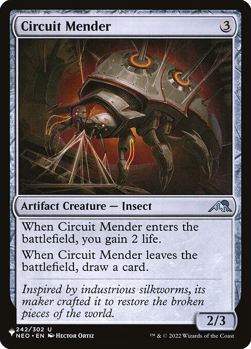 Magic the Gathering Card - Circuit Mender - MTG Circle