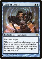 Magic the Gathering Card - Curse of Echoes - MTG Circle
