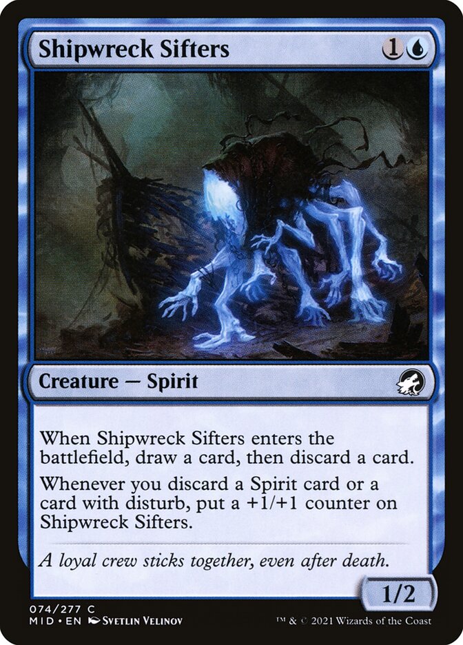 Magic the Gathering Card - Shipwreck Sifters - MTG Circle