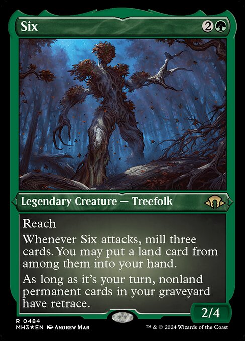 Magic the Gathering Card - Six - MTG Circle
