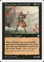 Magic the Gathering Card - Zhang Liao, Hero of Hefei - MTG Circle
