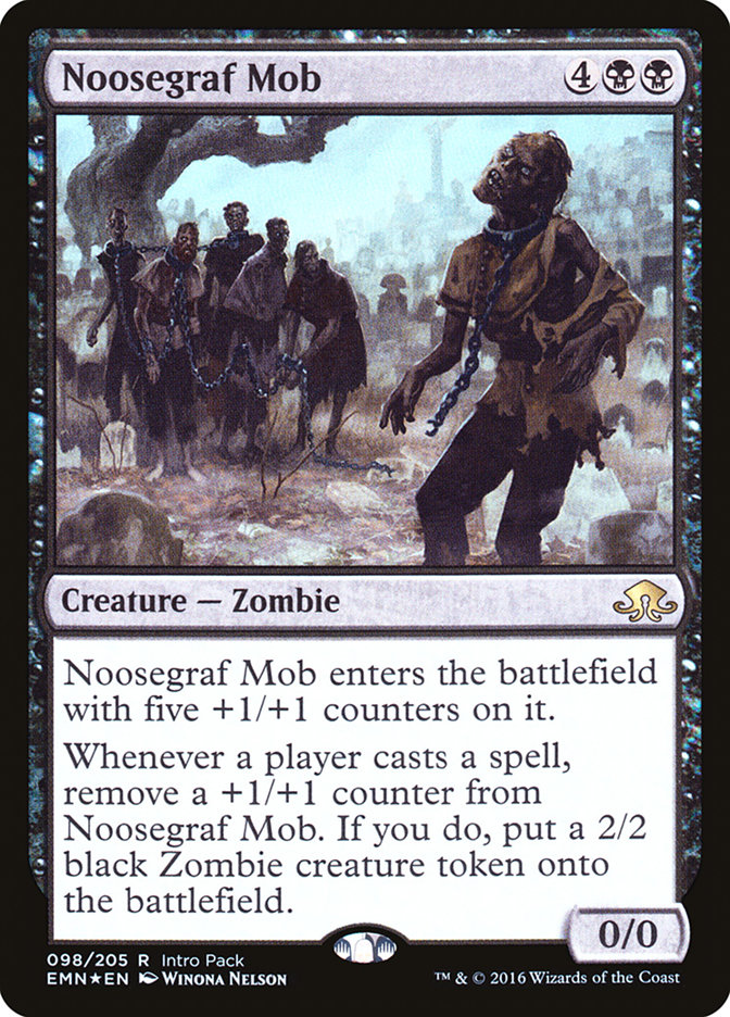 Magic the Gathering Card - Noosegraf Mob - MTG Circle