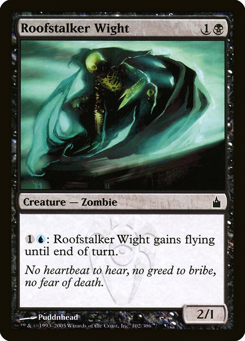 Magic the Gathering Card - Roofstalker Wight - MTG Circle