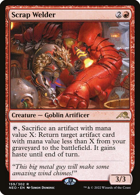 Magic the Gathering Card - Scrap Welder - MTG Circle