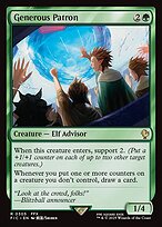 Magic the Gathering Card - Generous Patron - MTG Circle