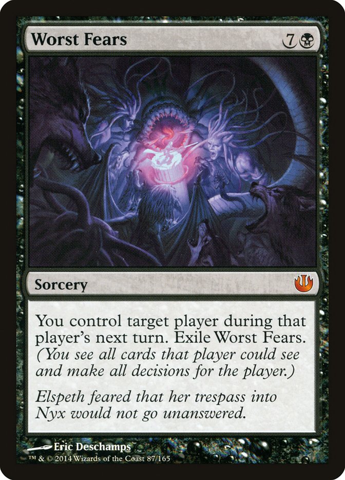 Magic the Gathering Card - Worst Fears - MTG Circle