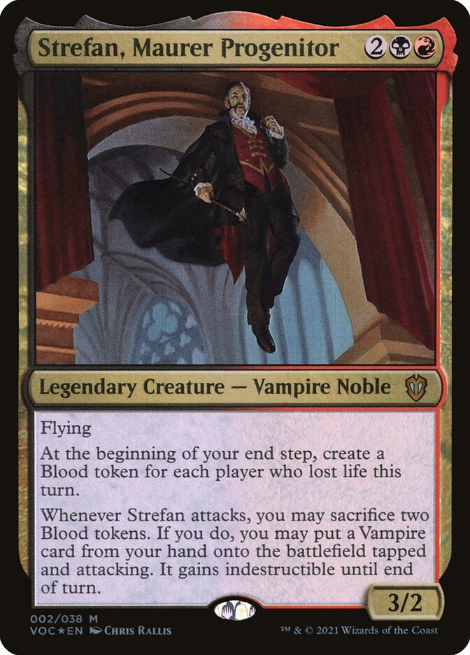 Magic the Gathering Card - Strefan, Maurer Progenitor - MTG Circle