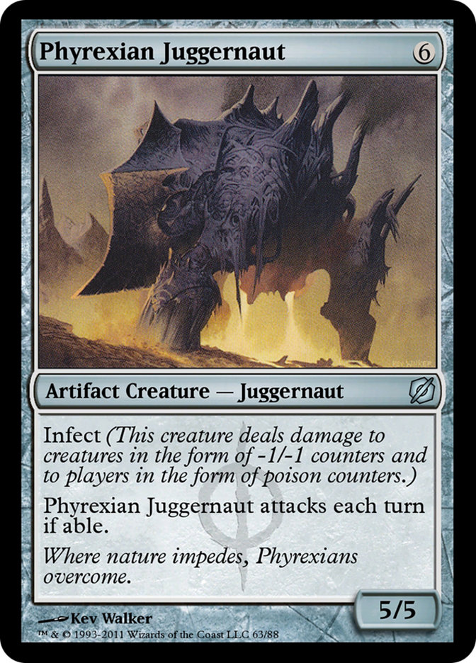 Magic the Gathering Card - Phyrexian Juggernaut - MTG Circle